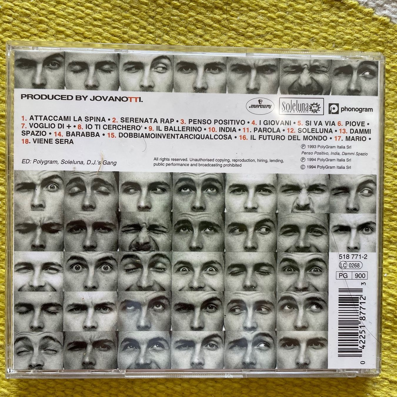 CD: JOVANOTTI-LORENZO – Usato da Rorschacherberg venduto da CD-Roli 1