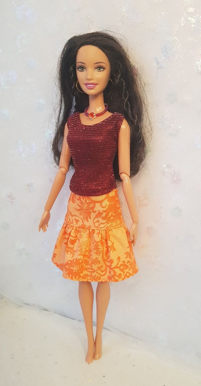 Bambole: Barbie Kleider Set mit Halsschmuck – Nuovo (secondo la descrizione) da Lachen SZ venduto da Sakura4hime 1