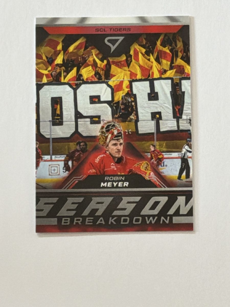 Sportzoo Carte collezionabili: Carte collector Robin Meyer SCL Tigers 2026 – Nuovo (secondo la descrizione) da Avry-sur-Matran venduto da Khatim