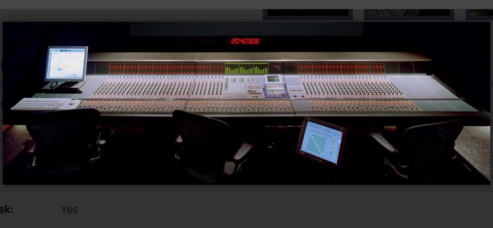 Mischpult Mixing Console Harrison MPC 2 (Gebraucht) in Olten für CHF ...