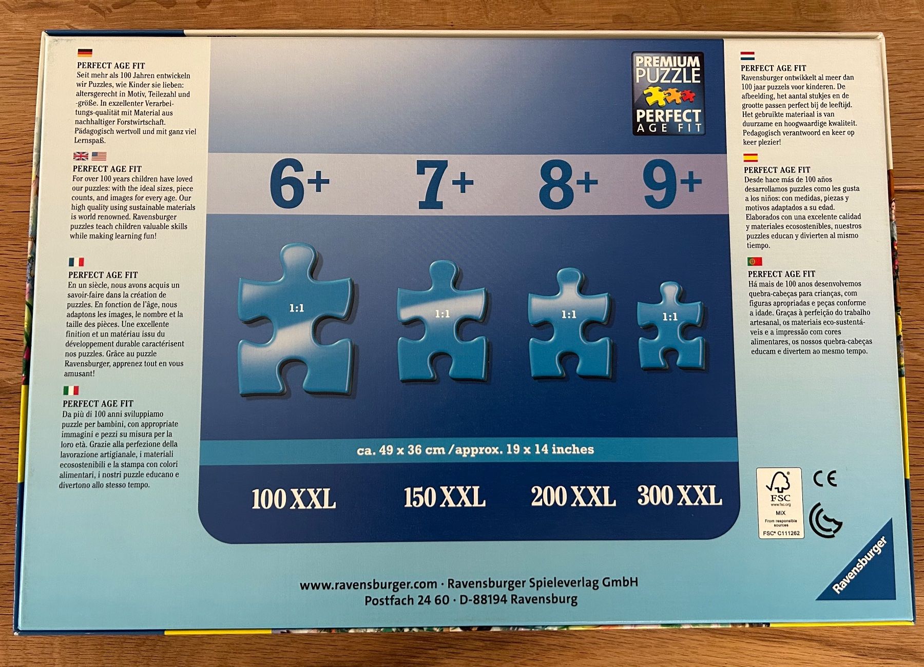 Ravensburger Puzzle: Ravensburger Puzzle XXL 150 Teile – Usato da Winkel venduto da SavK 2