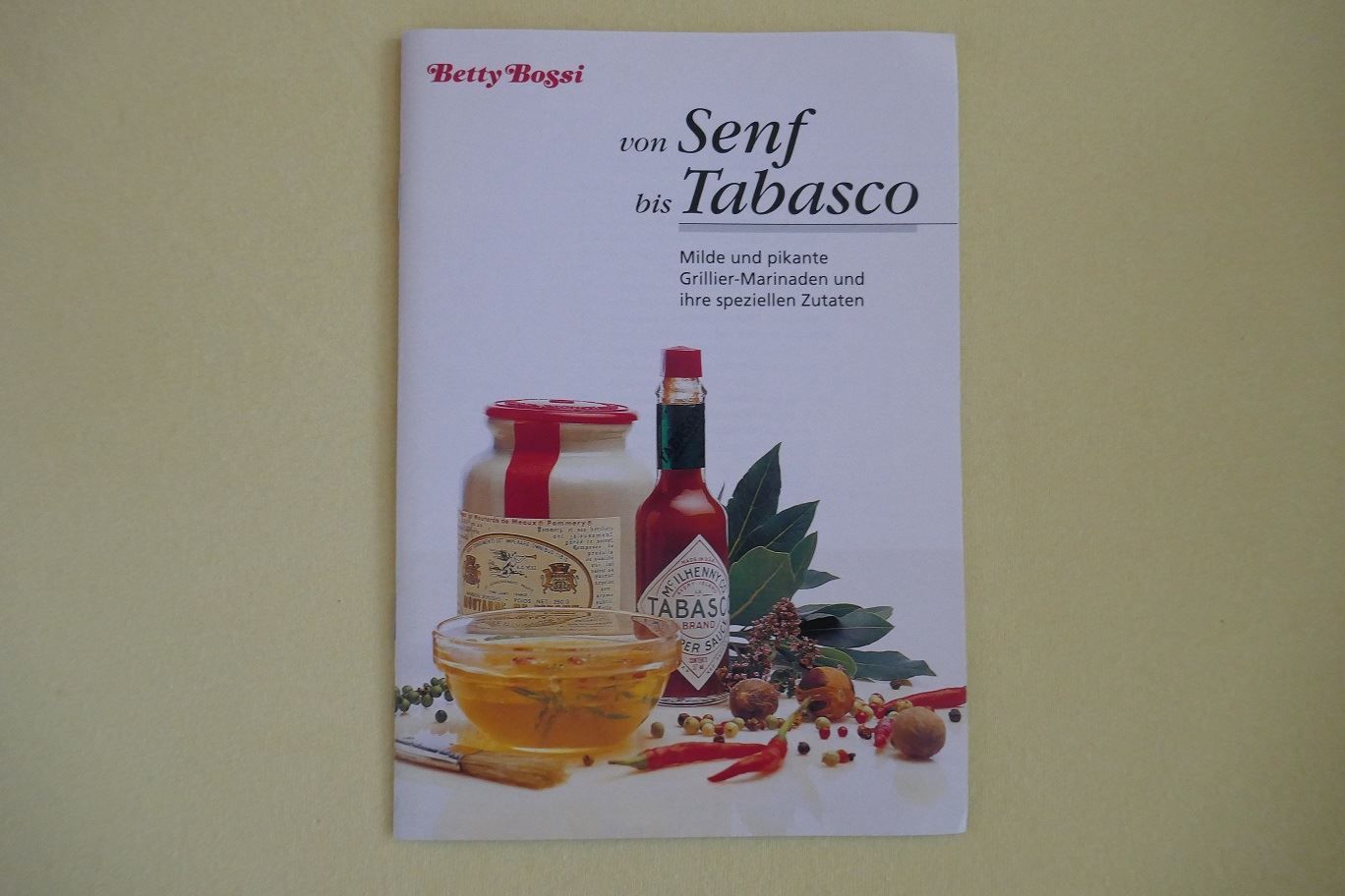 Libri: Betty Bossi: Von Senf bis Tabasco – Nuovo (secondo la descrizione) da Horgen venduto da Feli39