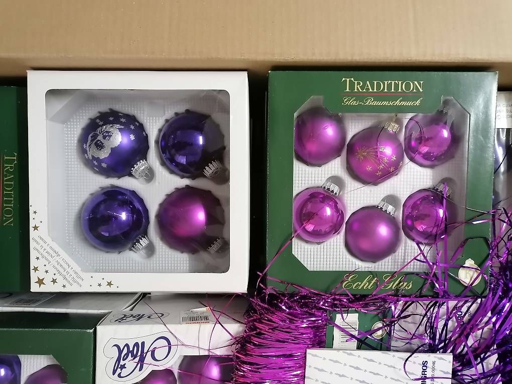 Tutte le decorazioni: Vintage Weihnachtskugeln Glas – Usato da Domat/Ems venduto da Carmensita24 3