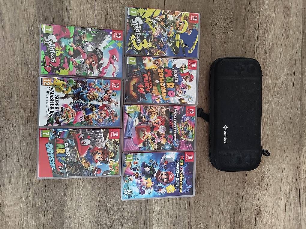 Console: Nintendo Switch OLED + 8 jeux dont Ring Fit + accessoires – Usato da Lully VD venduto da hor_b2m8 3