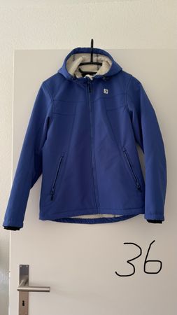 Softshell Jacke Damen Grösse 36, Blau, Trevolution