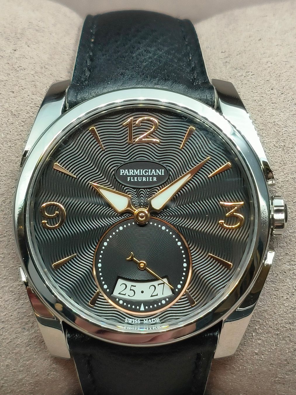 Parmigiani Fleurier Uhren: Parmigiani – Neu und originalverpackt aus La Chaux-de-Fonds von curtitswisswatches