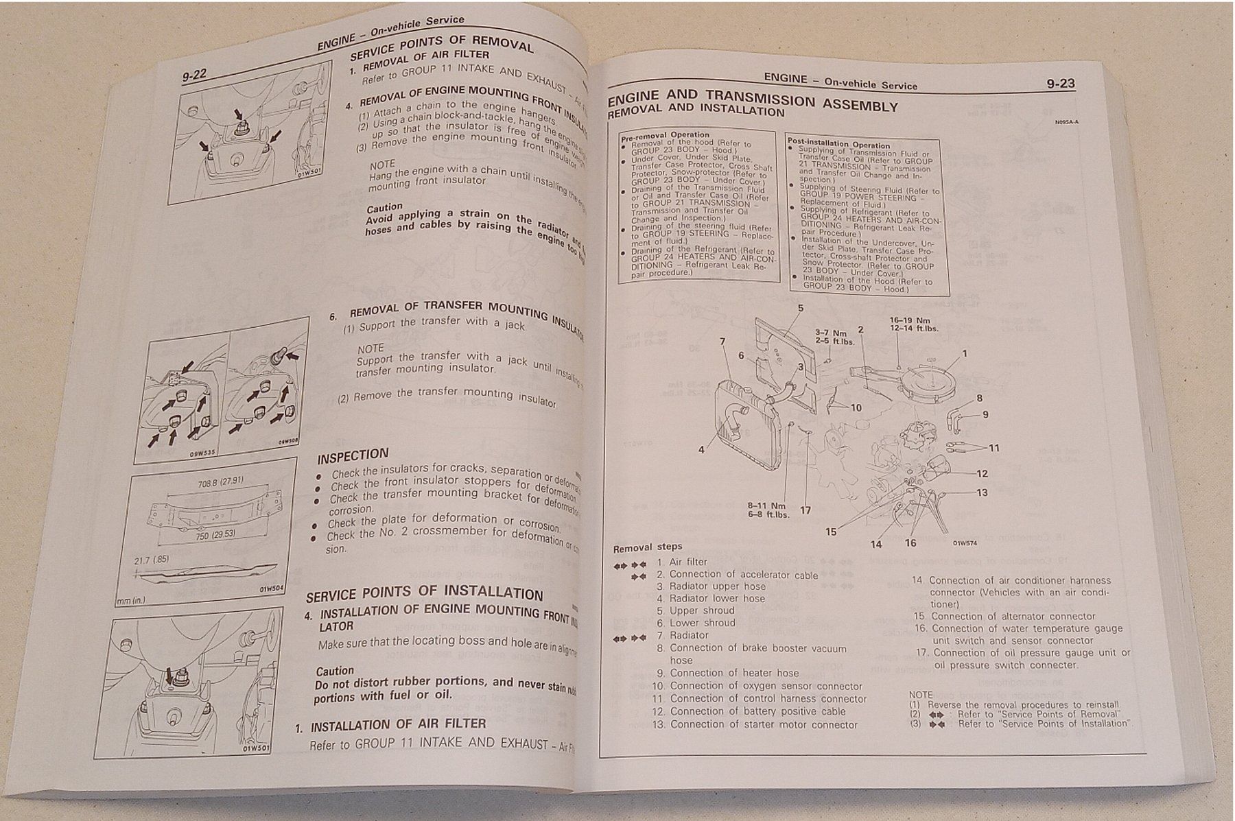 Libri: 1987 Werkstatthandbuch DODGE RAM RIDER Vol. 1 Engine Chassis – Usato da Hätzingen venduto da memory-lane 1