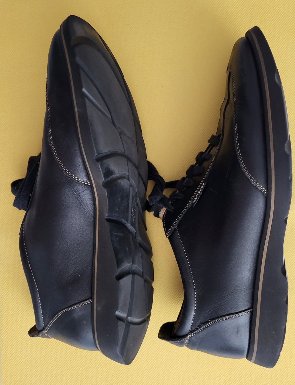 Navyboot Herrenschuhe: Halbschuhe Navyboot mit hellen Stepnähte, dunkelbraun – Gebraucht aus Eschlikon TG von Hirzliblick 3