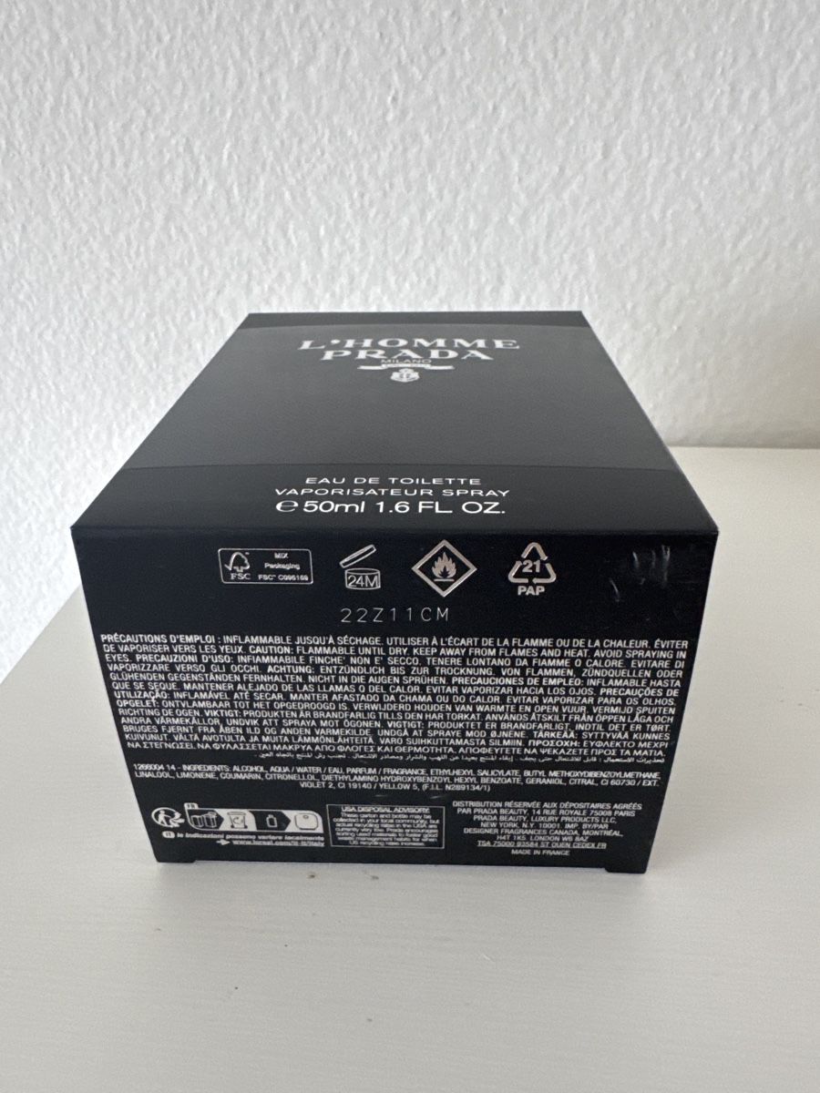Prada Parfum & Eau de Toilette: Prada - L'Homme – Neu (gemäss Beschreibung) aus Kriens von Bergstern86 2