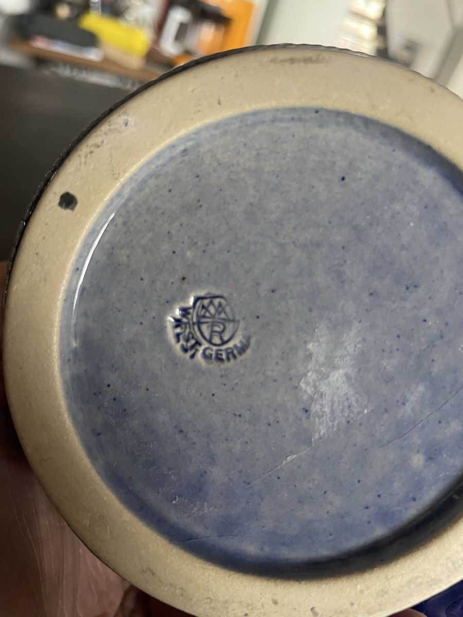 Bicchieri: Ancienne Chope à Bière Allemande W-Germany – Usato da Vallamand venduto da Bricbracbroc82 7
