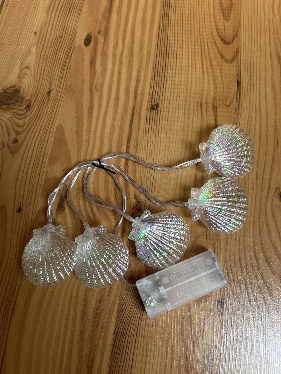 Ghirlande e barre luminose: neue Lichterkette mit Muscheln – Nuovo e nell'imballaggio originale da Hausen AG venduto da cele01
