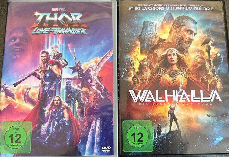 Alle DVDs: 5 Thor Filme DVD Sammlung Marvel Top Zustand – Gebraucht aus Beringen von Mantafisch1 2