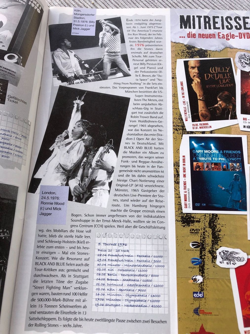 Riviste & Magazine: The Rolling Stons – Usato da Aeschi SO venduto da Stones55 4
