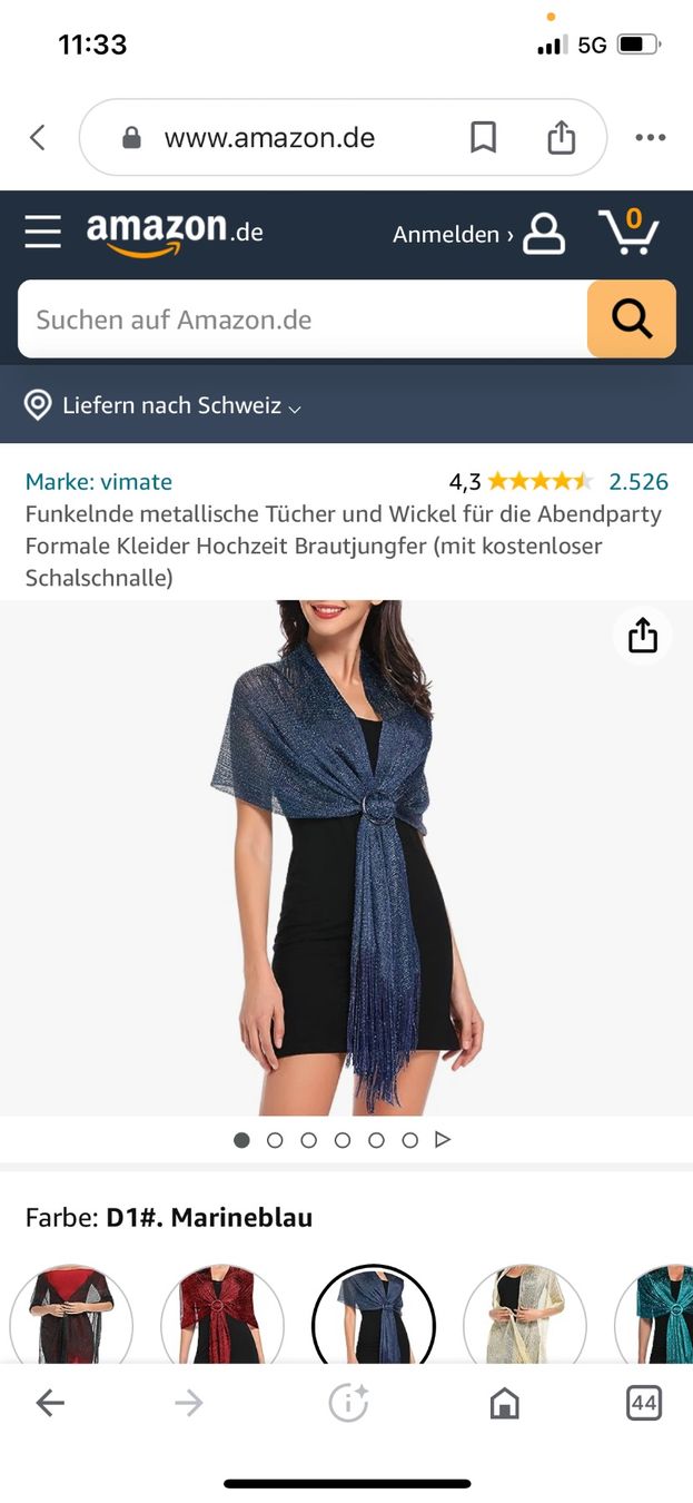 Foulard & Sciarpe: Dreieckstuch originalverpackt – Nuovo e nell'imballaggio originale da Rüti ZH venduto da kar_xx9l 6