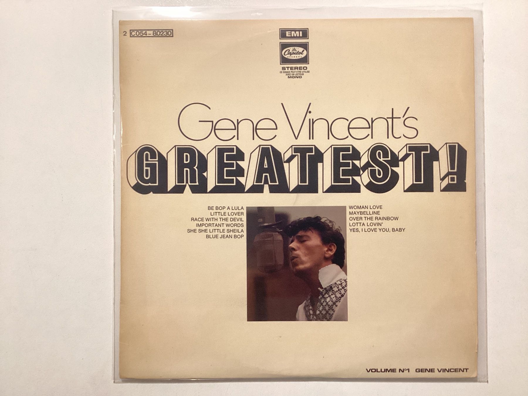 Dischi in vinile: Gene Vincent LP - Greatest – Usato da Gutenswil venduto da Hamzian