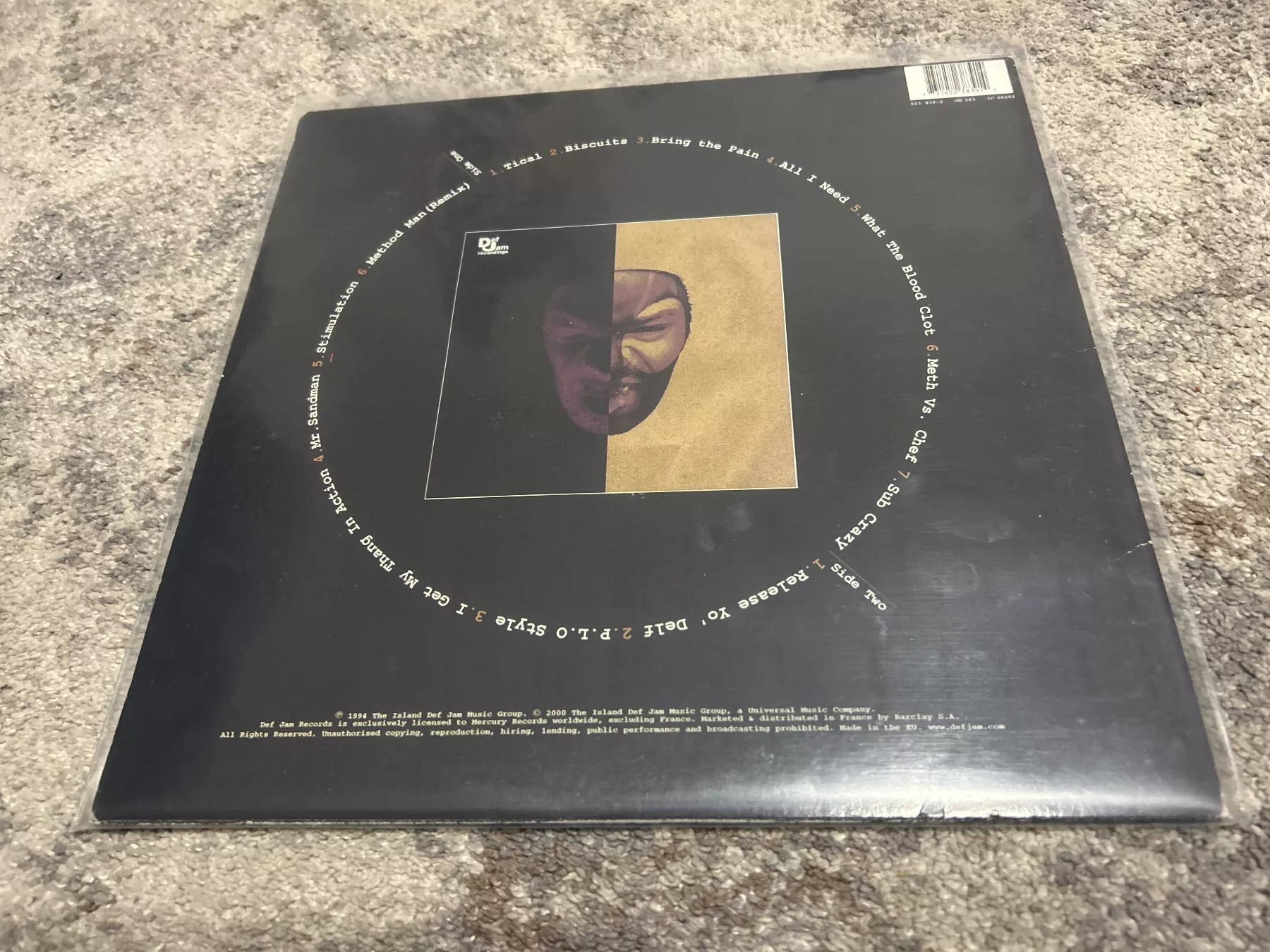 Schallplatten: Method Man - Tical Vinyl LP – Gebraucht aus Thalwil von eng_yys6 1