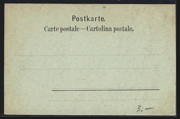 Cartoline postali: Mondschein-AK Davos, Totalansicht vom Be – Usato da Berlin venduto da bartko-reher 1