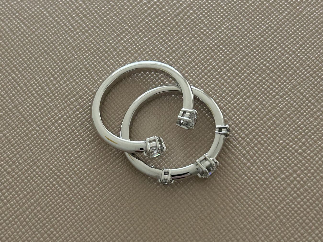 Swarovski Anelli: Swarovski Constella Ring Set – Usato da Rheinfelden venduto da Boutique_Luxe 1