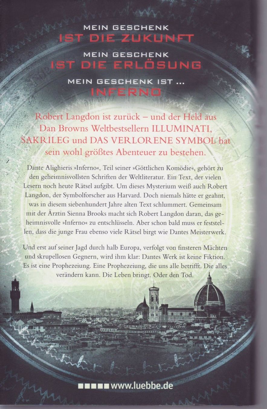 Livres: Dan Brown - Inferno – D'occasion à Spiez par Crazyduck 1
