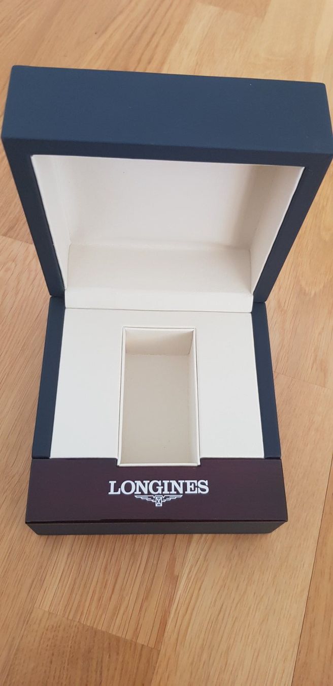 Longines Uhrenboxen: Neu Longines Uhrenbox / Schachtel / Case mit Umkarton – Neu (gemäss Beschreibung) aus Buchs von sonjaja