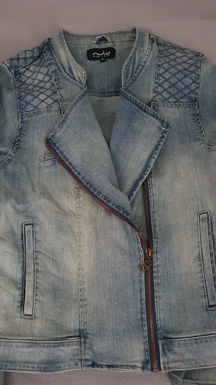 Giacche: nulu Jeansjacke, Gr. 42, neu – Nuovo e nell'imballaggio originale da Muttenz venduto da pixopus 3