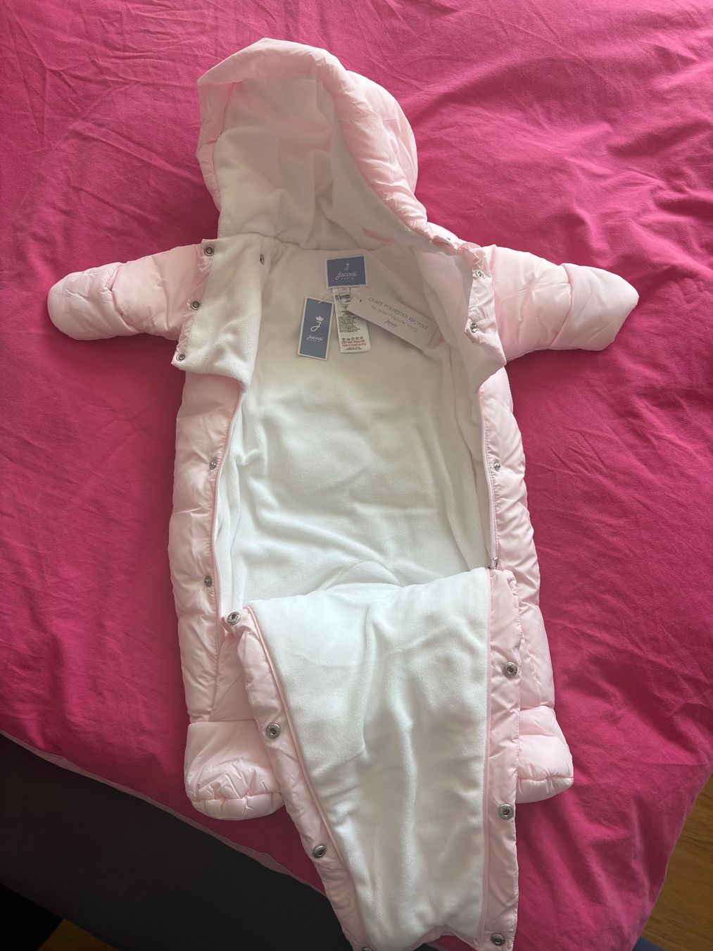 Completi: NEU original Jacadi Mädchen Sky Anzug – Usato da Liebefeld venduto da Solerin 1