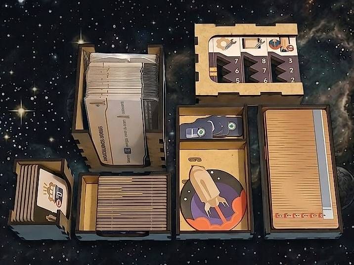 Giochi: Brettspiel Insert - Galactic Cruise – Nuovo e nell'imballaggio originale da Brunnen venduto da ronnyvorbrodt 4