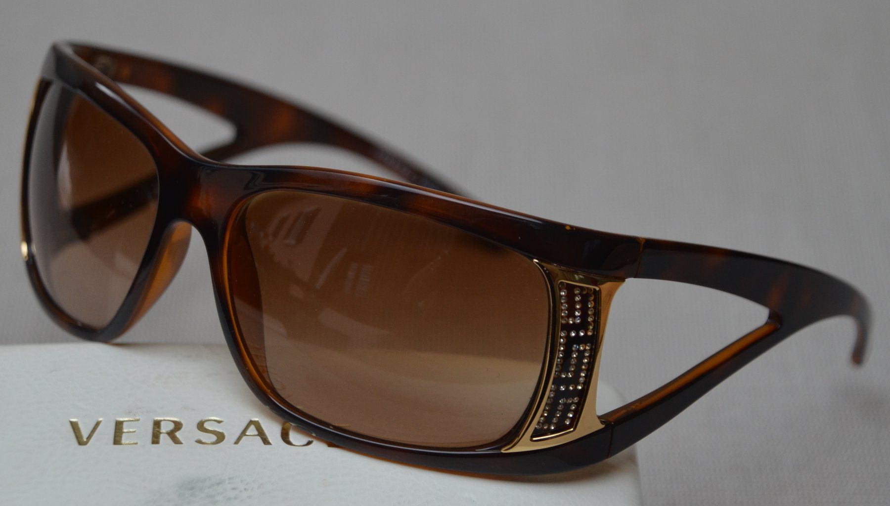 Versace Occhiali & Lenti: Versace 4135  Sonnenbrille / Lunettes de soleil – Usato da Collonges venduto da arashee 4
