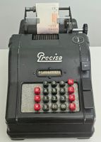 Antike Rechenmaschine mit Druckwerk schwarz/rot