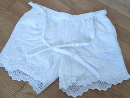 Shorts ONLY weiss Grösse 38 Broderie Anglaise neu