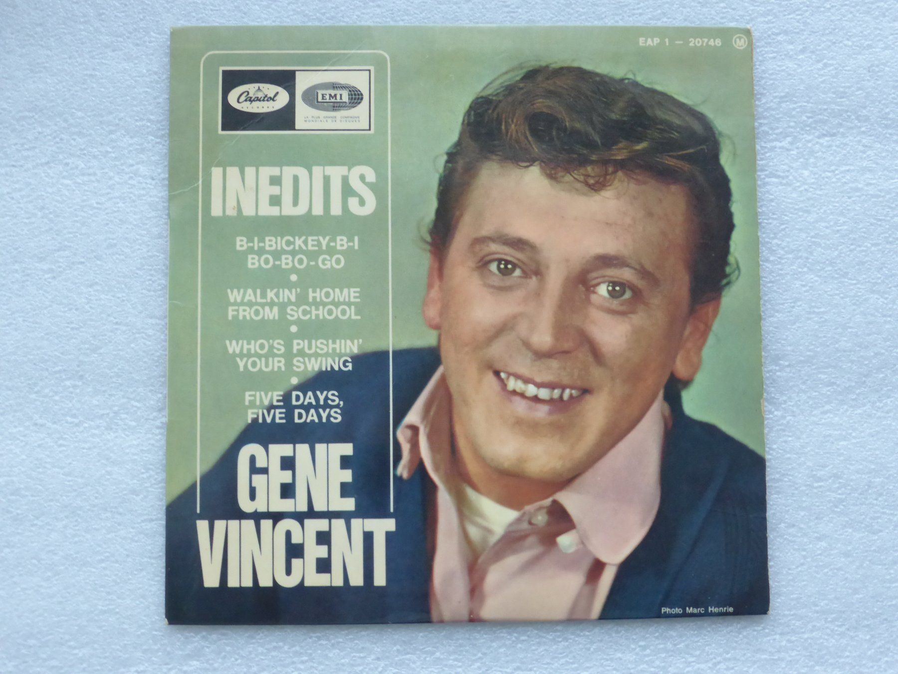 Dischi in vinile: Vinyl Single   EP  GENE VINCENT – Usato da Küssnacht am Rigi venduto da Mondkinder