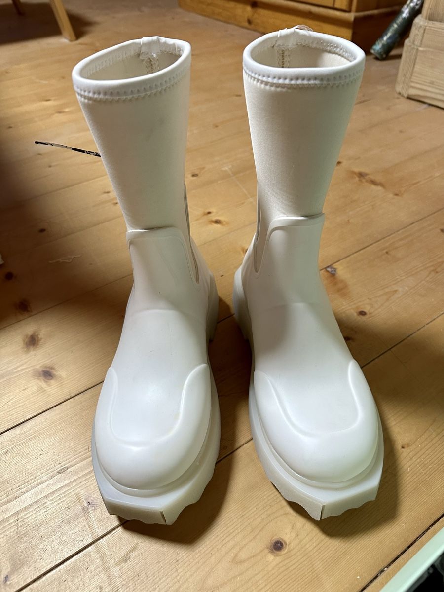 Off-White Scarpe da donna: OFF-WHITE Designer Stiefel Boots weiss Gr.36/37 – Nuovo (secondo la descrizione) da Lengnau AG venduto da Doubledoor 3