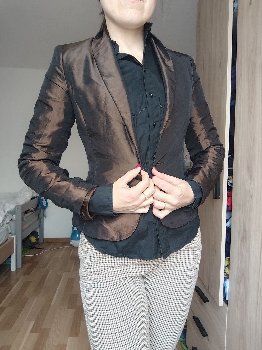 Giacche: Elegant Bronze Blazer - XS – Usato da Mägenwil venduto da VintageGirly