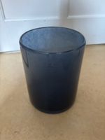 Blaue drescher Vase