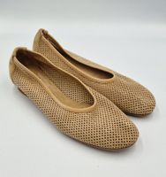 Stuart Weitzman Designer Leder Ballerinas Luxus Schuhe gr 38