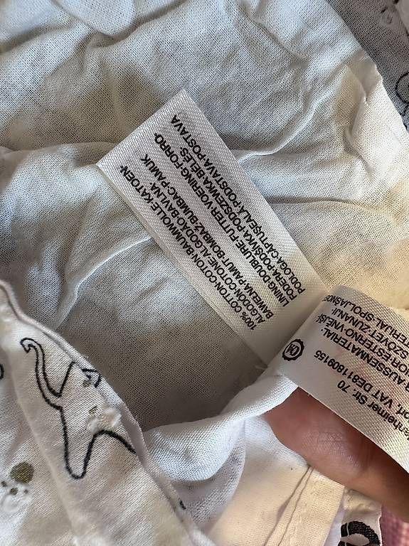 Camicie, Top & T-shirt: Gr.86 Babybluse Katze Shirt – Usato da Kilchberg ZH venduto da lolena 4