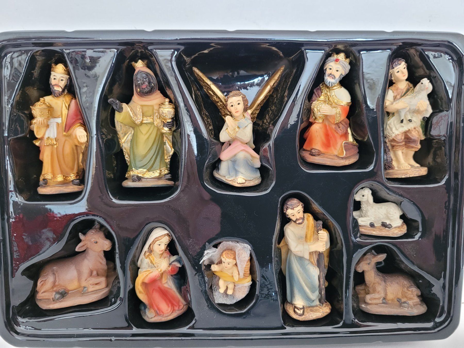 Tutte le decorazioni: 11 neue krippenfiguren mit OVP – Nuovo e nell'imballaggio originale da La Tour-de-Peilz venduto da estelle69