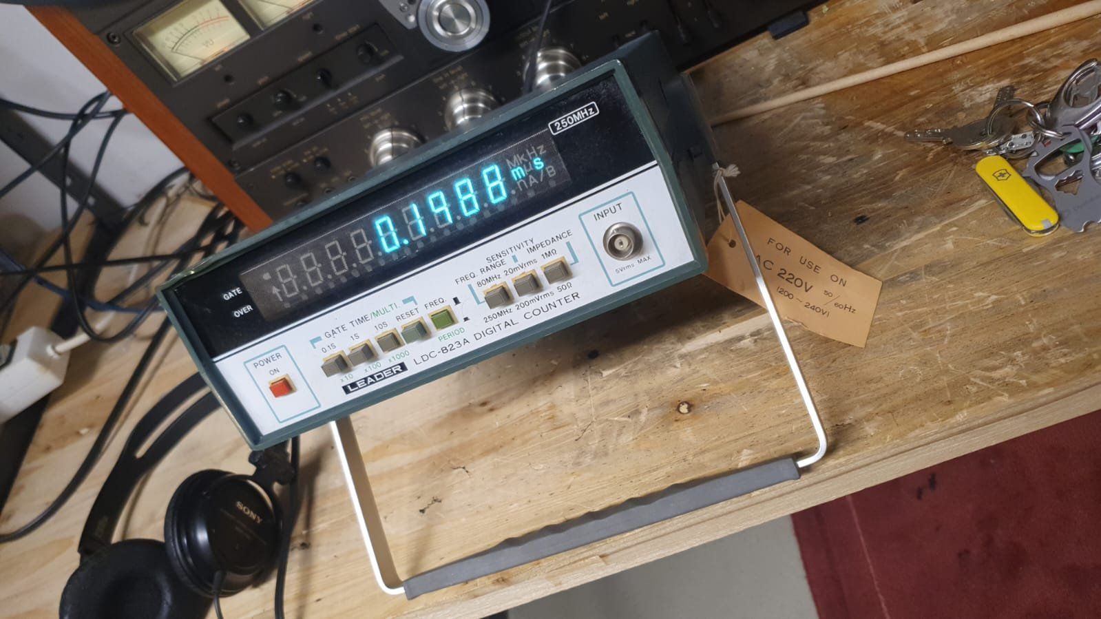 Bosch Misurare: 250MHZ Frequenzzähler technisch Einwandfrei, Profigerät – Usato da Mauren TG venduto da xkr1998 1