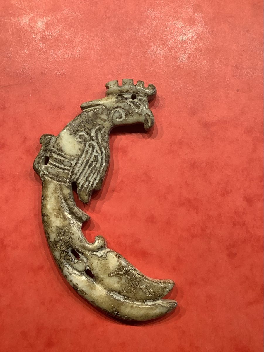 Ciondoli: Altes Jade Amulett – Usato da Zürich venduto da Albatros57 1