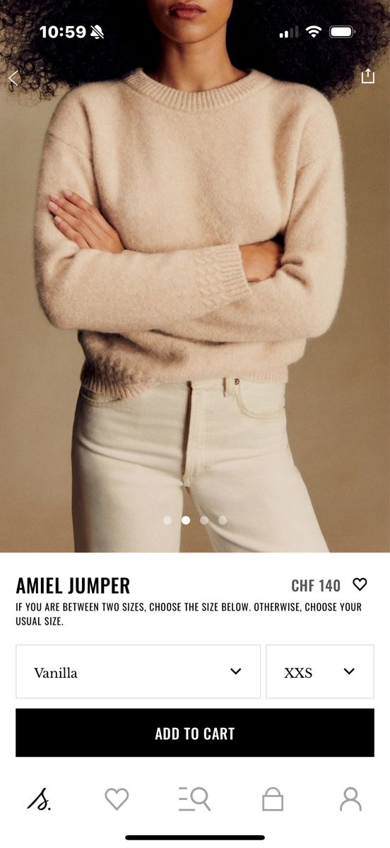 Sezane Maglioni & Felpe: Sezane Strickpullover Amiel, Grösse XS, Top Zustand! – Usato da Zollikon venduto da snowflake10-