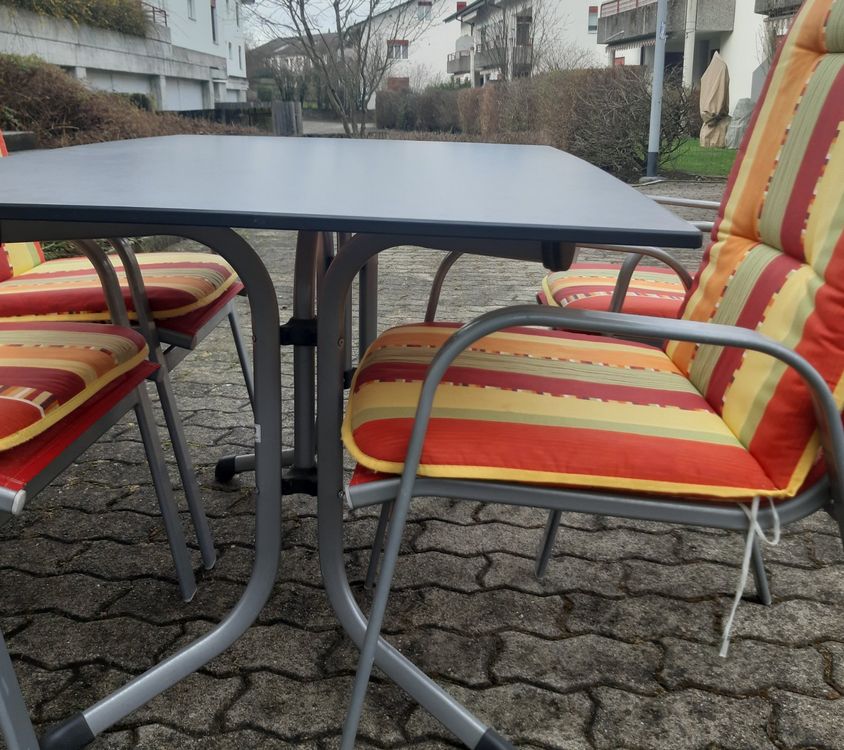 Gartentisch Garten Tisch klappbar anthrazit Kaufen auf Ricardo