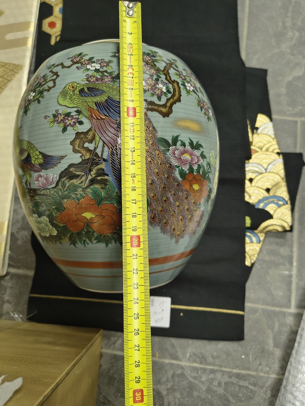 Vasi & Recipienti: Big Japanese vase, Kutani  – Usato da Vevey venduto da cos-vero 1