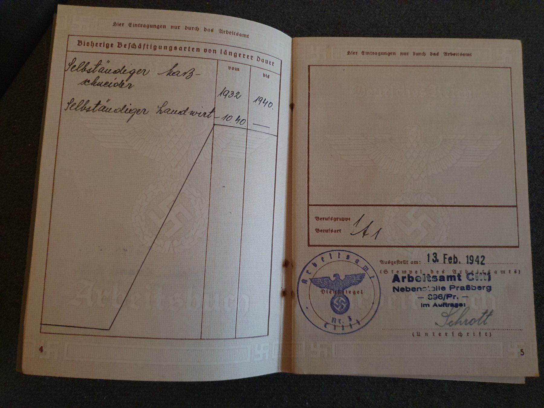 Libri: Arbeitsbuch militaria WW2 – Usato da Pregassona venduto da eld_st6b 3
