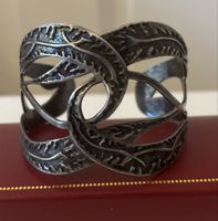 Bracelet Manchette en argent vintage