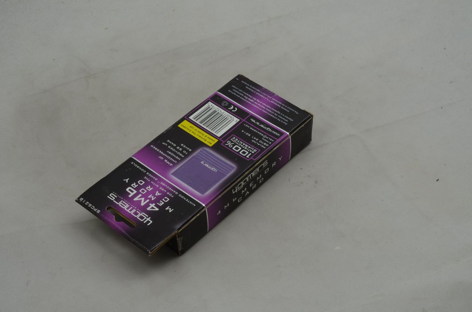 Memory unit & Memory card: 4gamers 4MB Memory Card GameCube OVP – Nuovo (secondo la descrizione) da Buchs AG venduto da SellAndBuyX 1