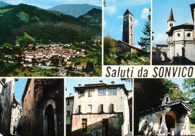 Ansichtskarten: Saluti da SONVICO – Gebraucht aus Jona von philajona
