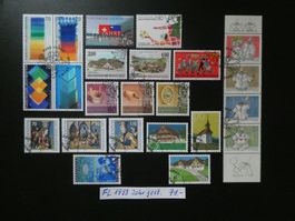 FL 1998 Jahr gestempelt unter 10% Katalog!!!