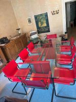 Matteo Grassi 8 chaises MG6B table Tito Agnoli, liv. 200 km