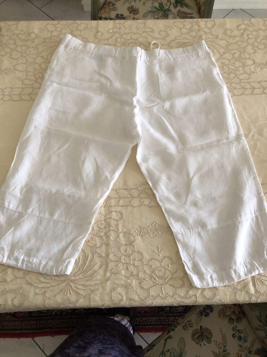 Pantaloni: 3/4-Sommerhose 100% Leinen – Nuovo (secondo la descrizione) da Solothurn venduto da Congela 4