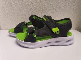 Gr. 35 - Skechers SLights Kindersandalen, Neu